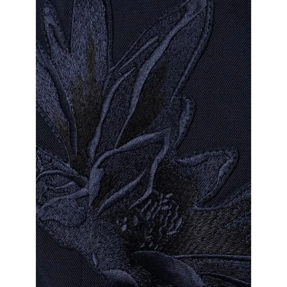 ERDEM Flower Double-Breasted Belted Wool Blazer - Picture 4 of 10